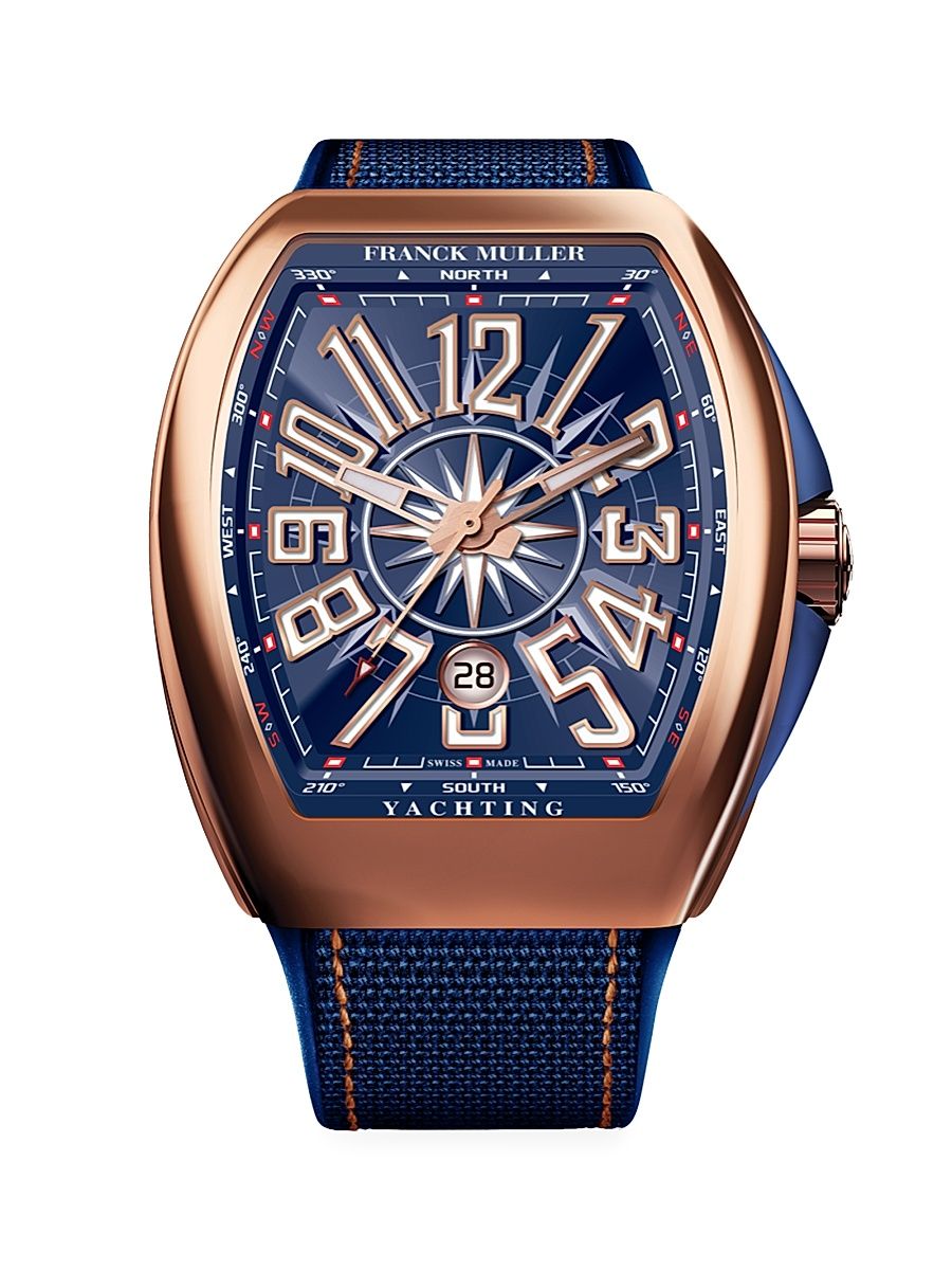 Men's Vanguard Yachting Rose Gold Watch