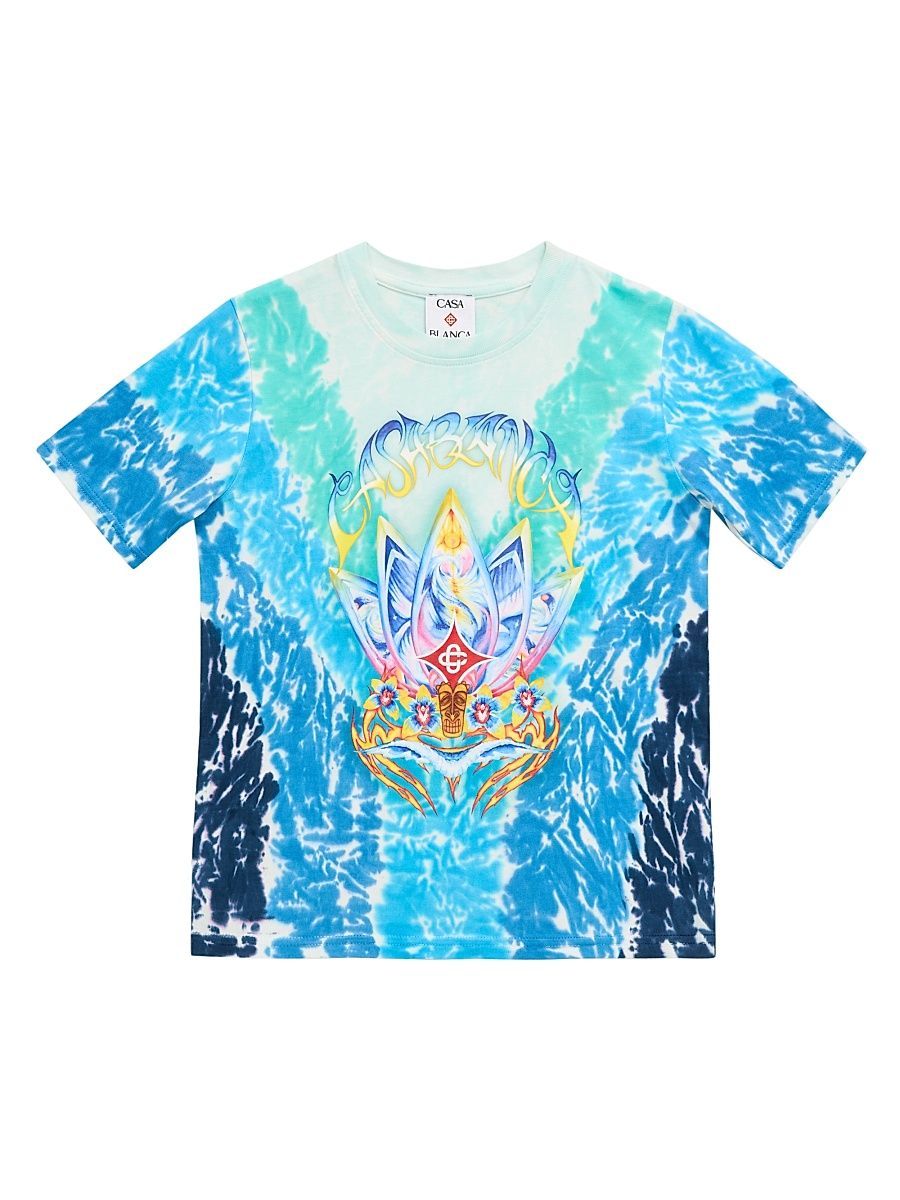 Little Boy's & Boy's Surf Lotus Tie-Dye T-Shirt - Size 13