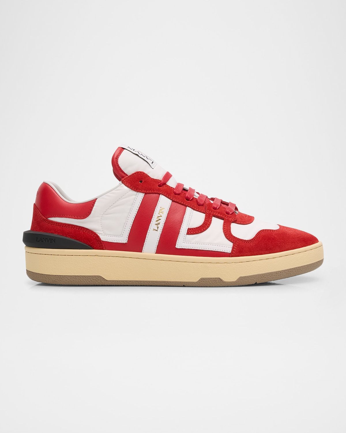 Men & apos;s Clay Suede and Nylon Low-Top Sneakers