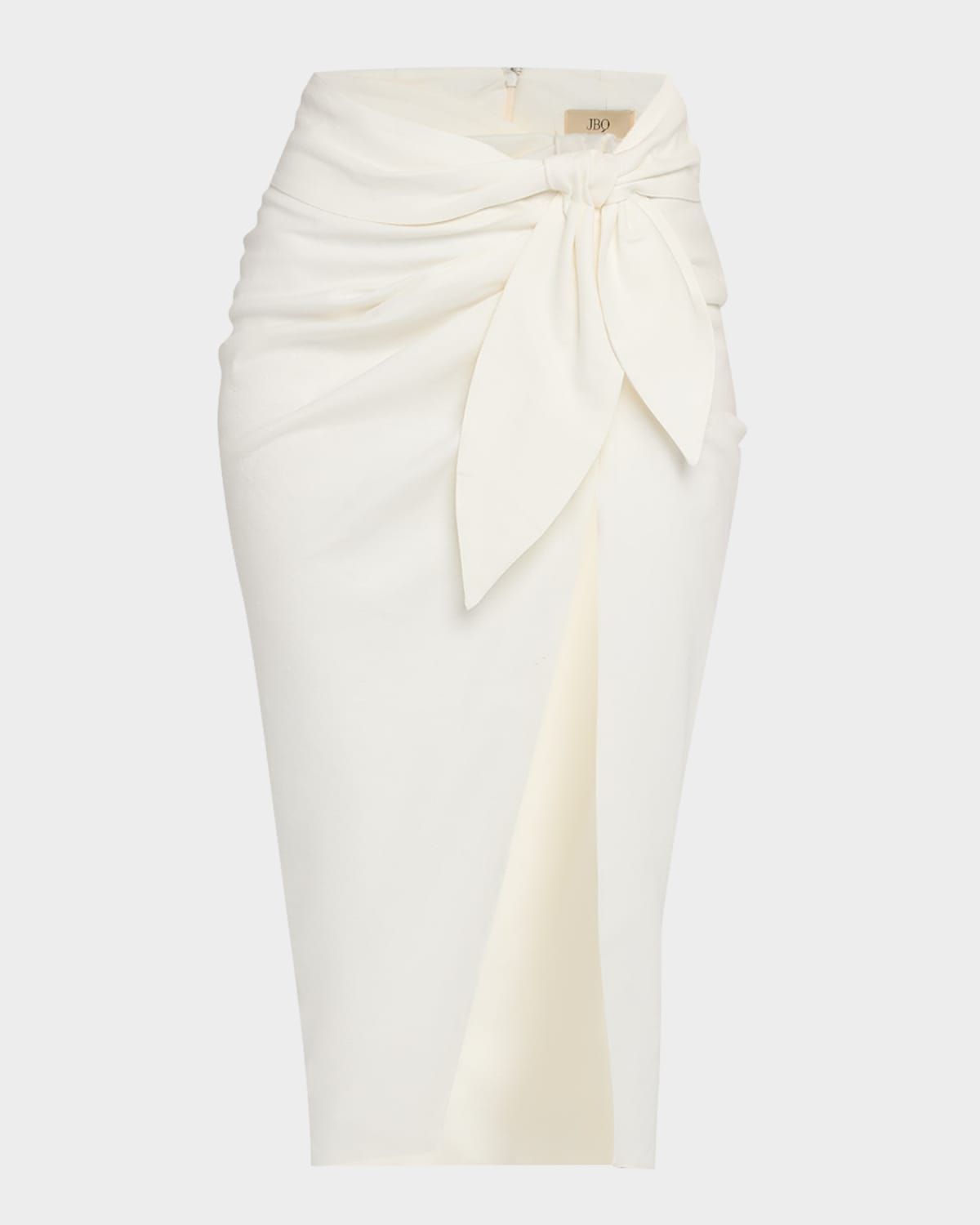 Dusk Tie-Front Midi Skirt