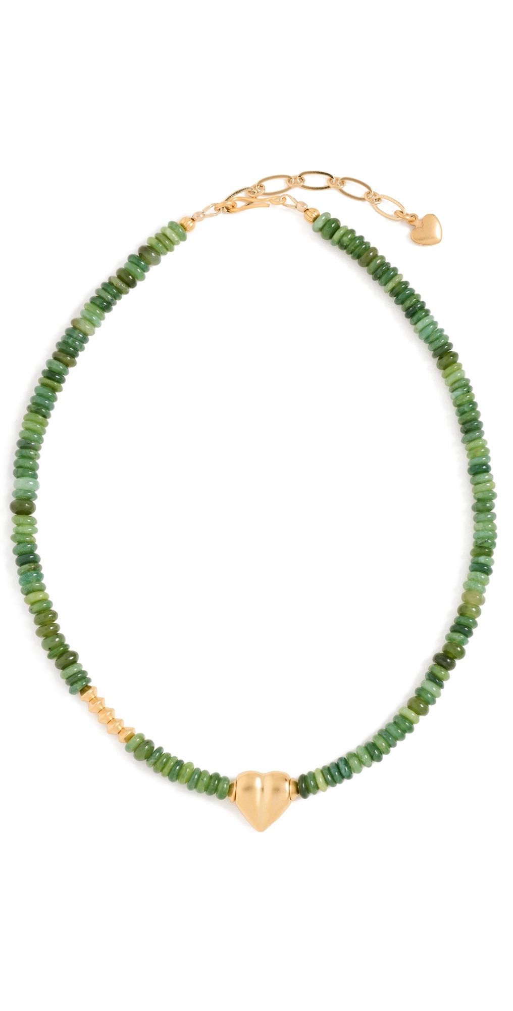 Brinker + Eliza Confetti Necklace Jade One Size