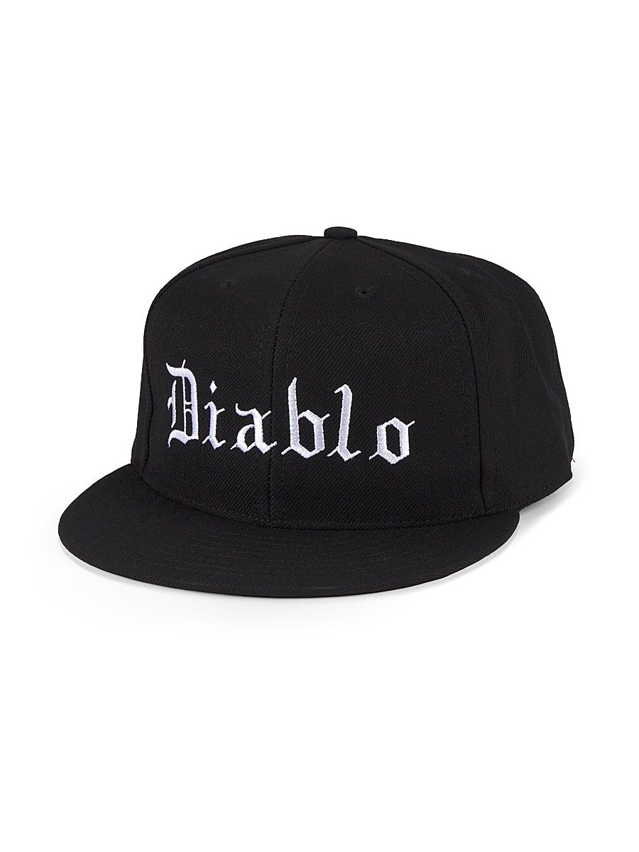 Men's Diablo Flat-Brim Cap - Black
