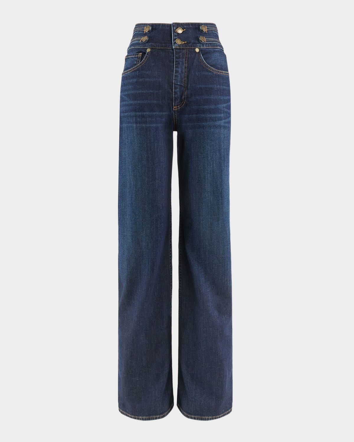 Liv High-Rise Wide-Leg Jeans