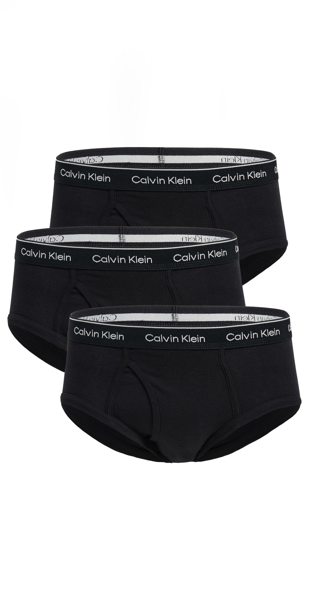 Calvin Klein Underwear Cotton Classic Briefs 3 Pack Black S