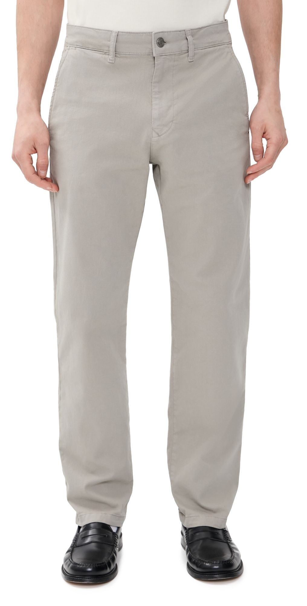 NN07 Aden Relaxed Chino Pants Grey 34
