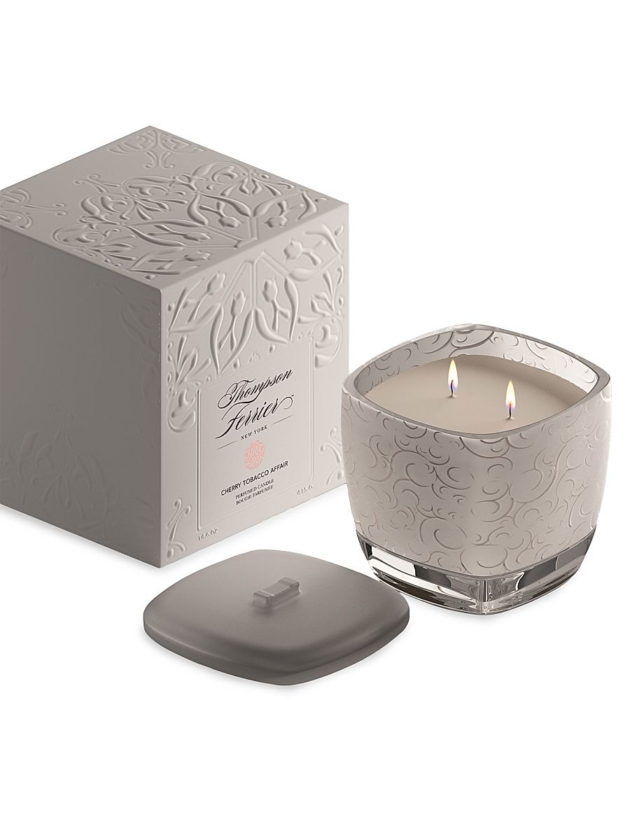 The White Collection Cherry Tobacco Affair Candle