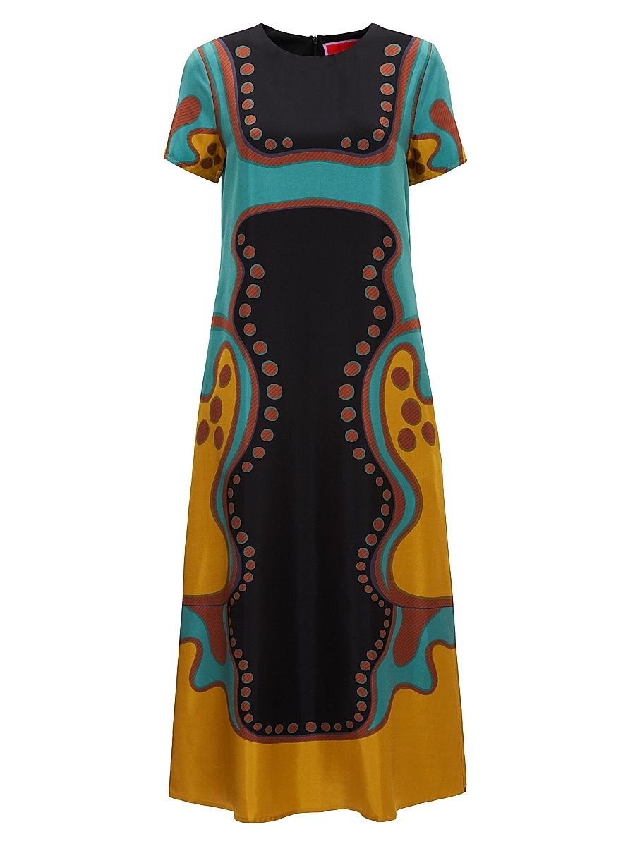 Women's Swing Dress - Spritz Placee Black - Size XS