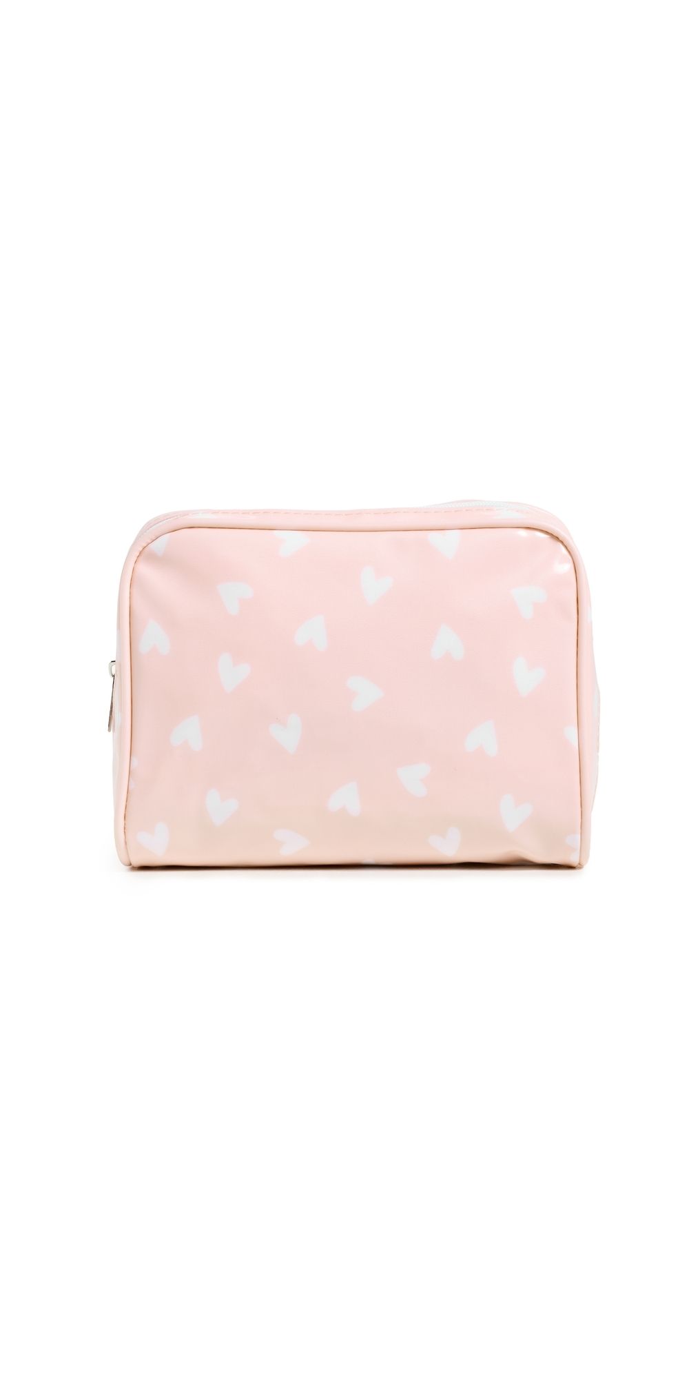 Weezie Small Toiletry Bag Pink Hearts One Size