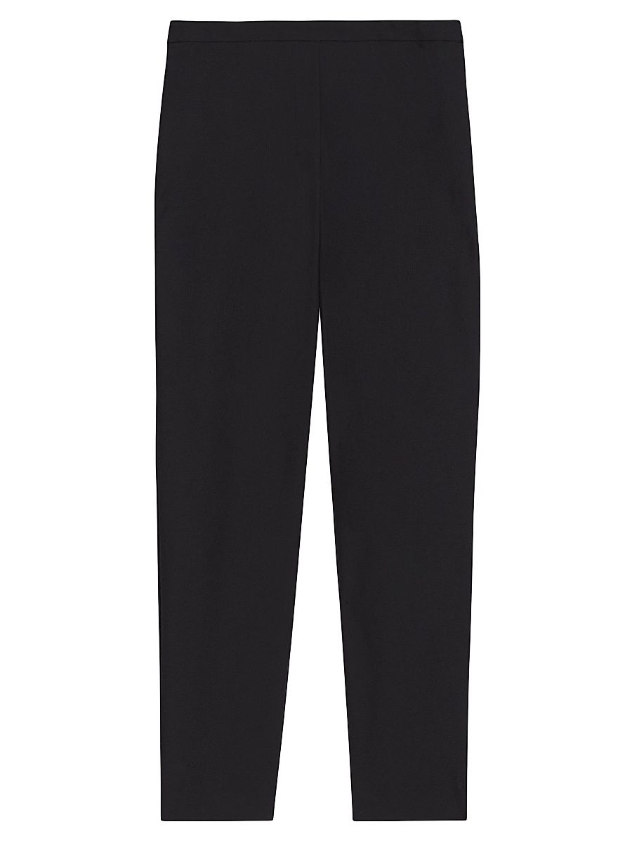 Women's Thaniel Cotton-Blend Crop Pull-On Pants - Black - Size 16