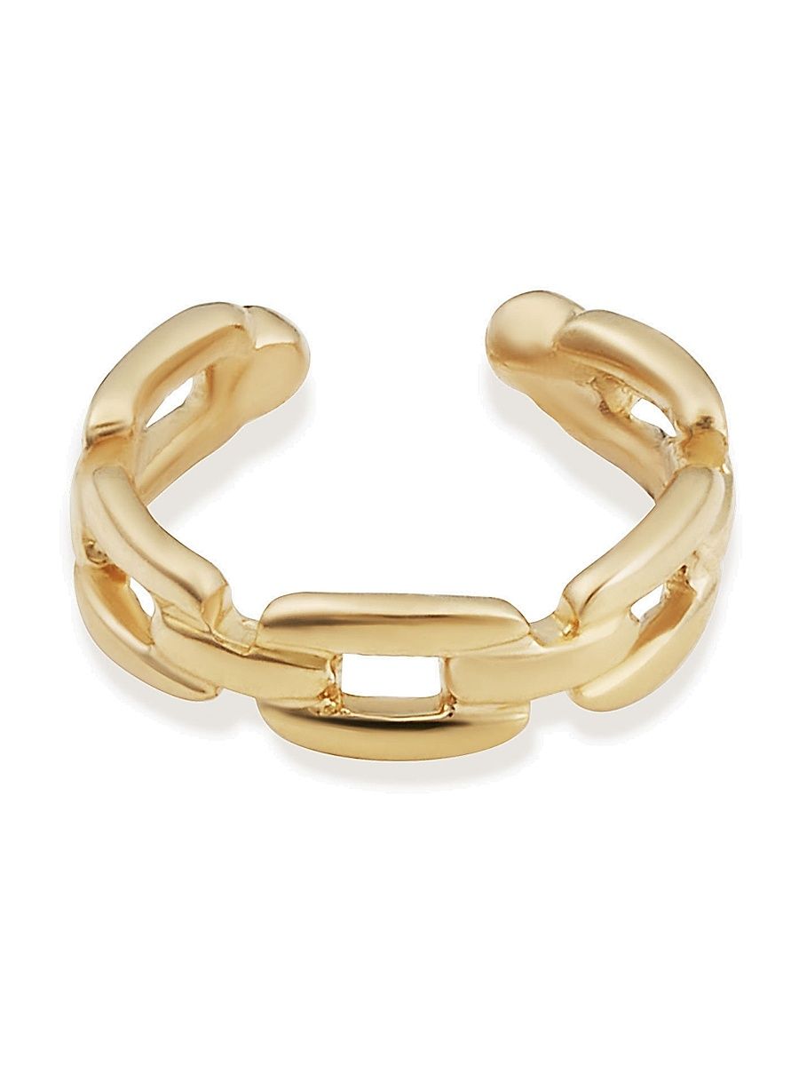 Women's 14K Yellow Gold Venice Link Ear Cuff - Yellow Gold