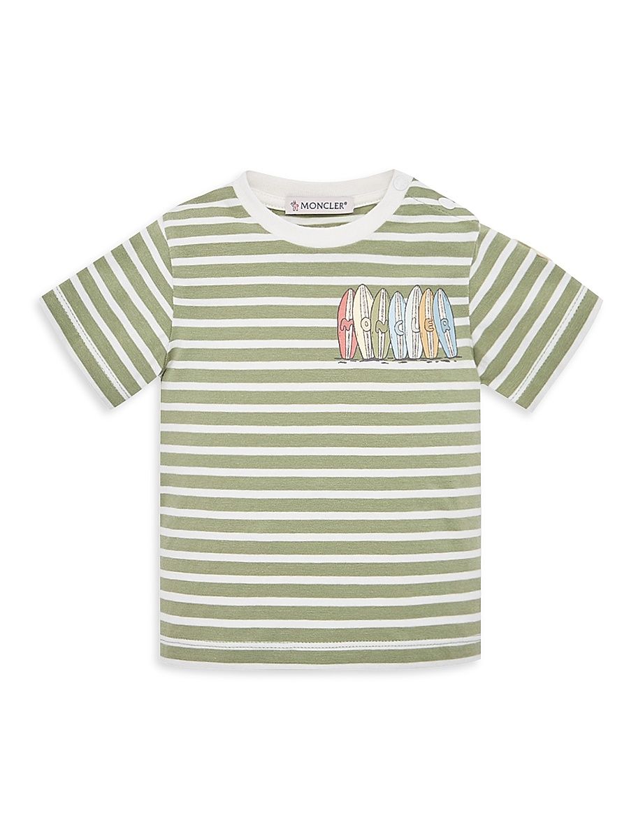 Baby Boy's & Little Boy's Crew Neck T-Shirt - Sage Green - Size 3