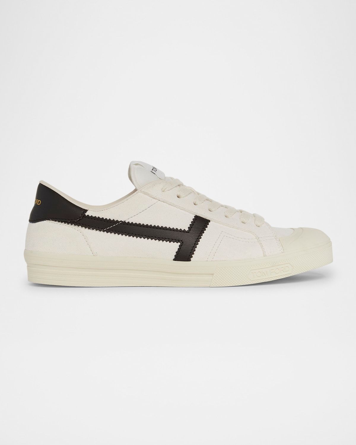 Jaravis Suede and Leather Low-Top Sneakers