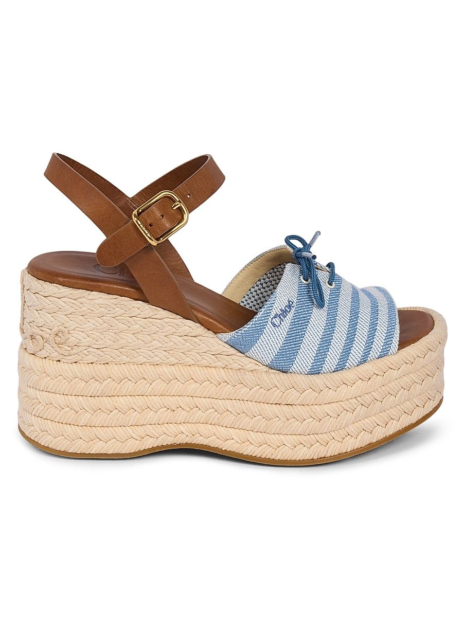 Women's 19Q Platform Espadrille Sandals - Surfing Blue - Size 11