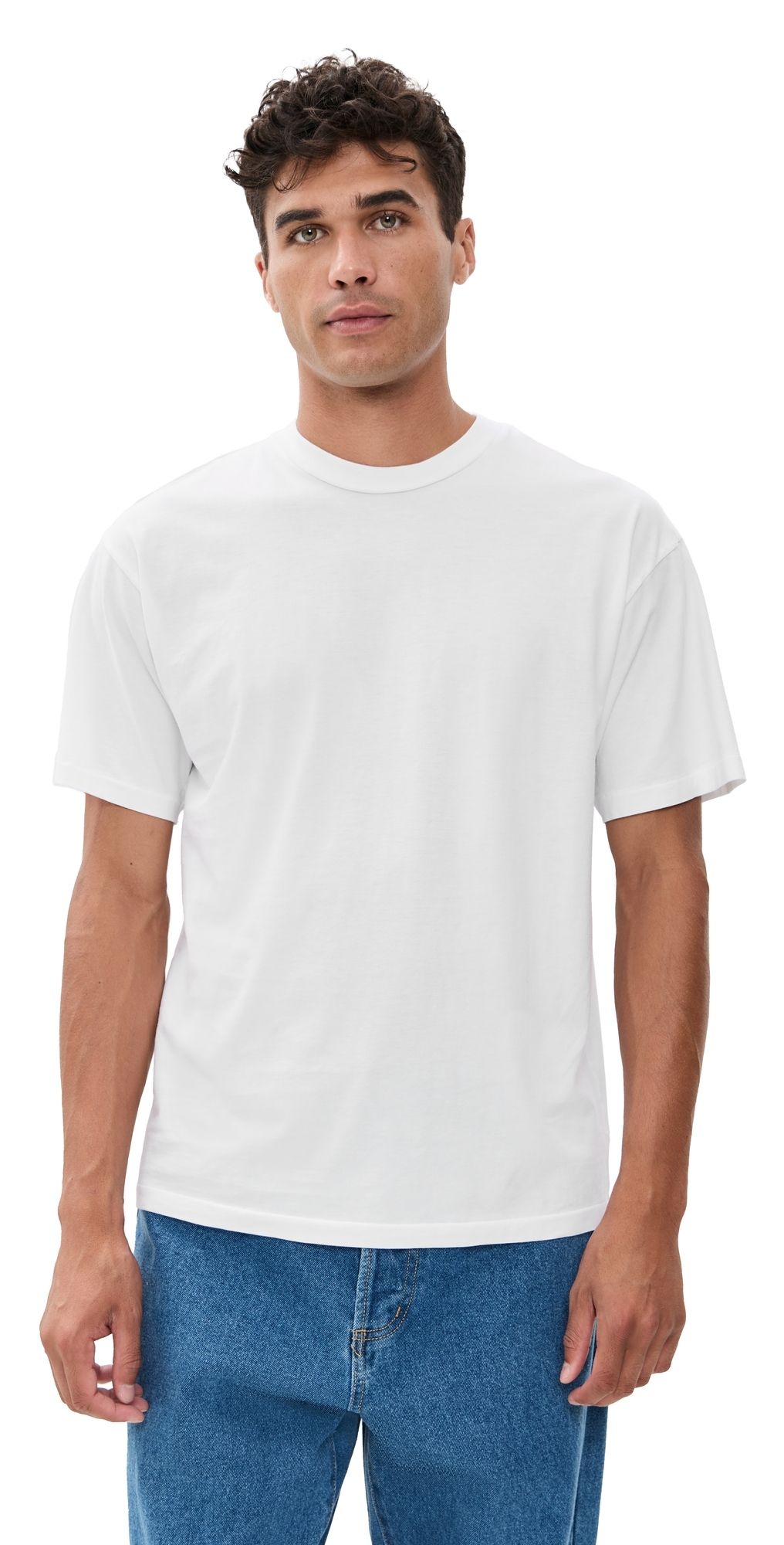 ASHER Noah Supima Tee White XXL