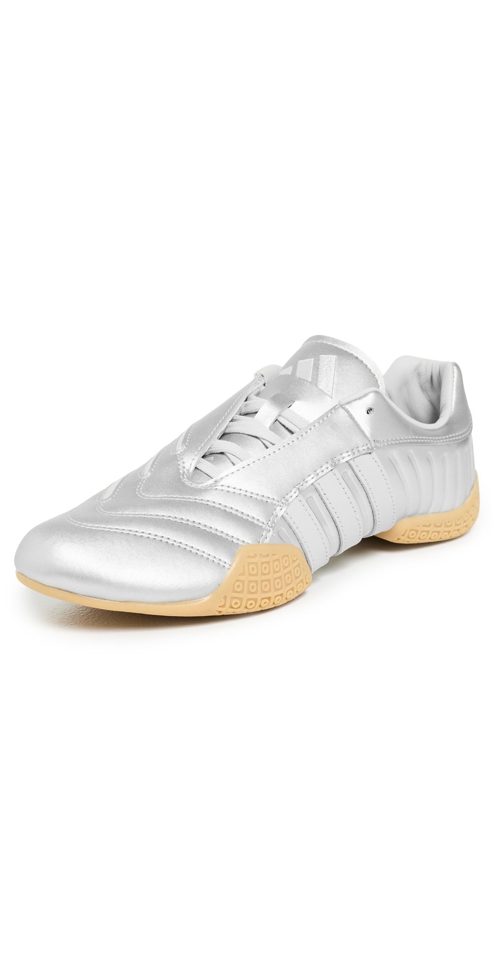 adidas Taekwondo Mei Elite Sneakers Silver Met/Grey One/Gum 3 9.5