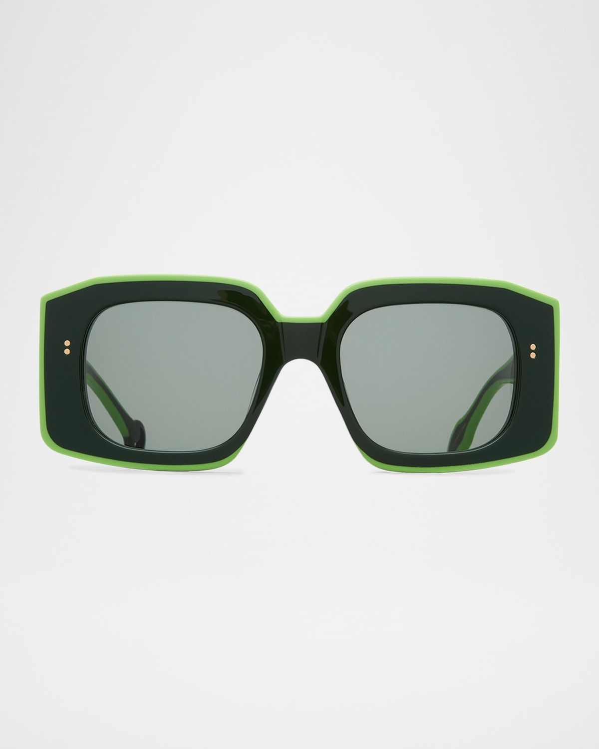 Bumper Square Acetate Sunglasses