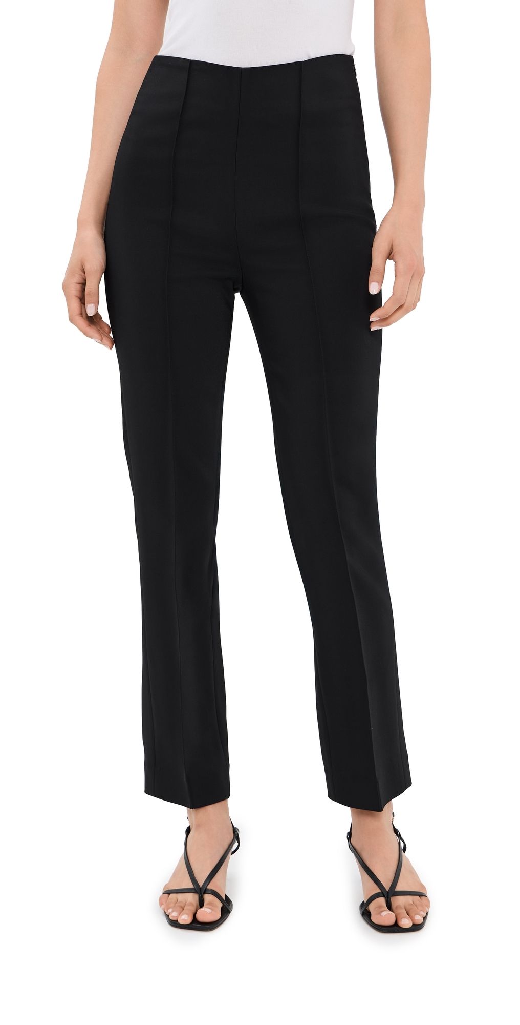 Róhe Cigarette Leg Tailored Trousers Black 40