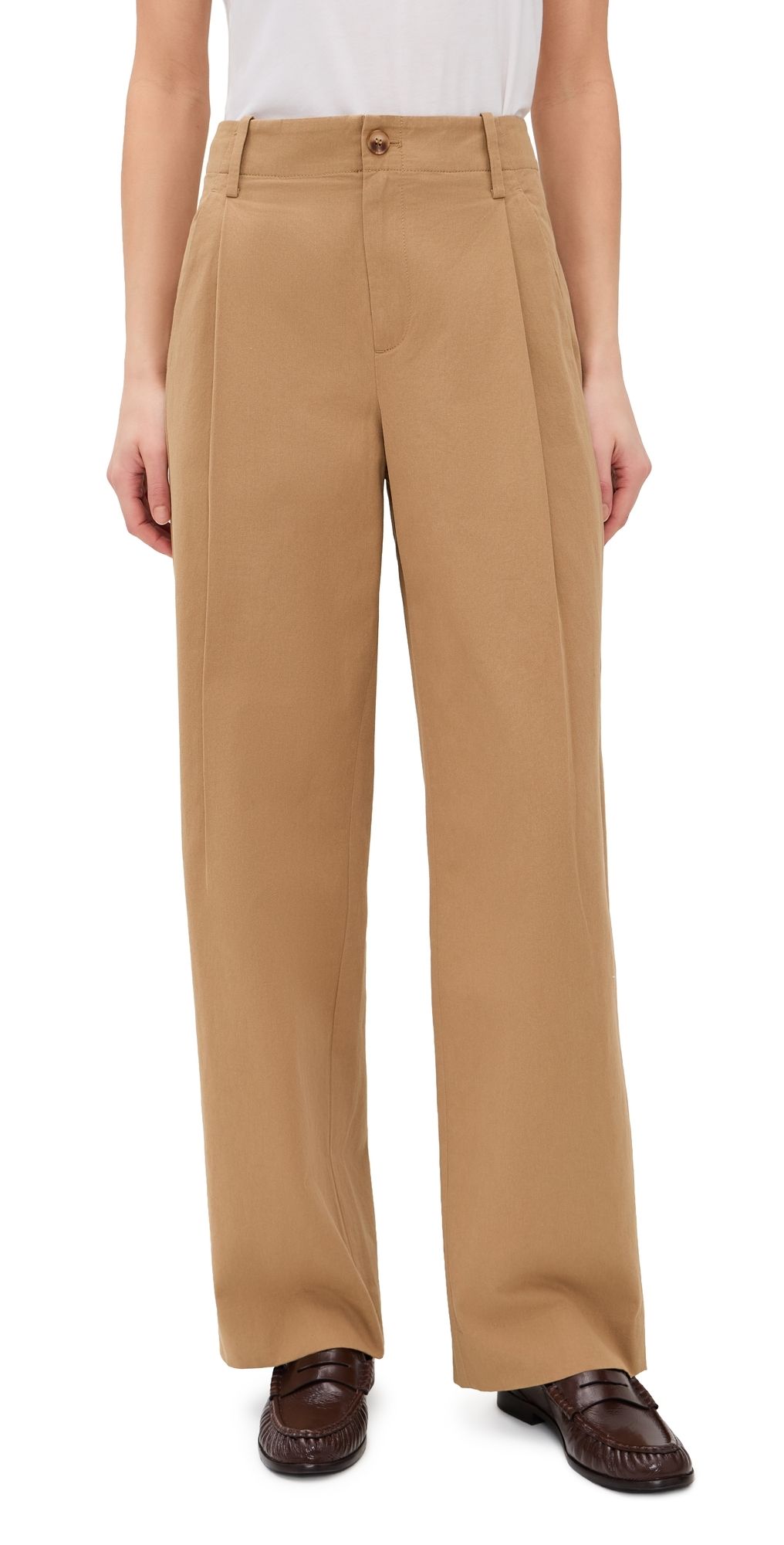 THE GREAT. The Menswear Trousers Khaki 26