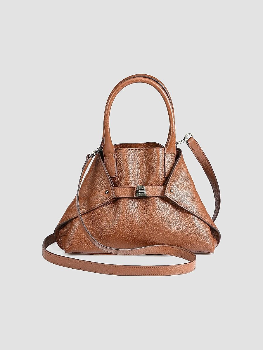 Akris Women's Little Ai Tote Bag - Caramel