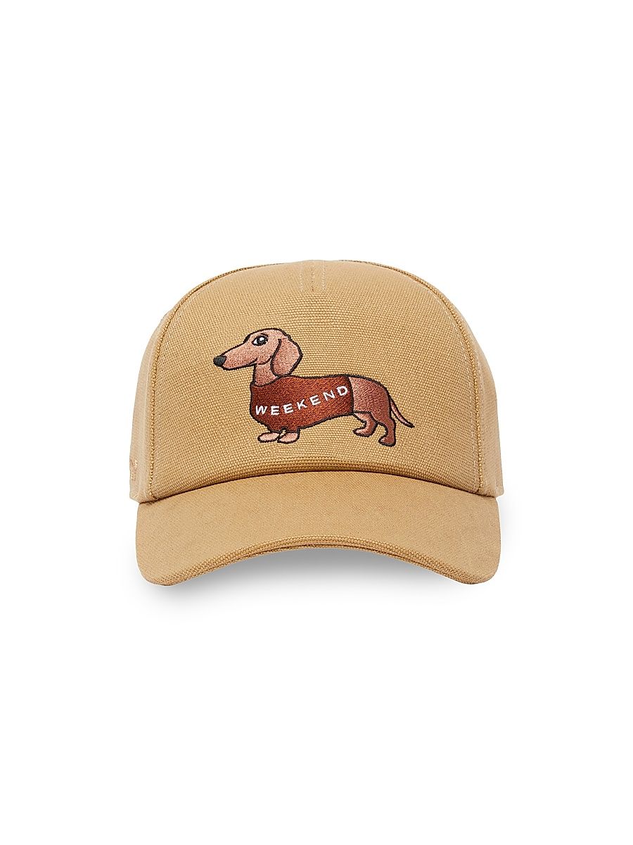 Women's Cotton Canvas Baseball Cap - Camel