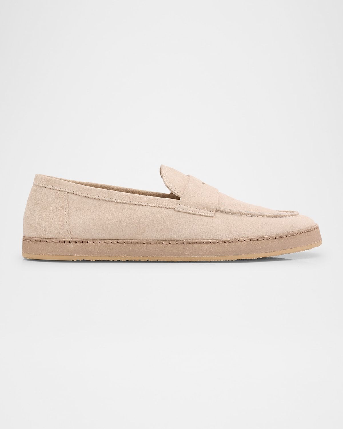 Men & apos;s Hybrid Suede Penny Loafers