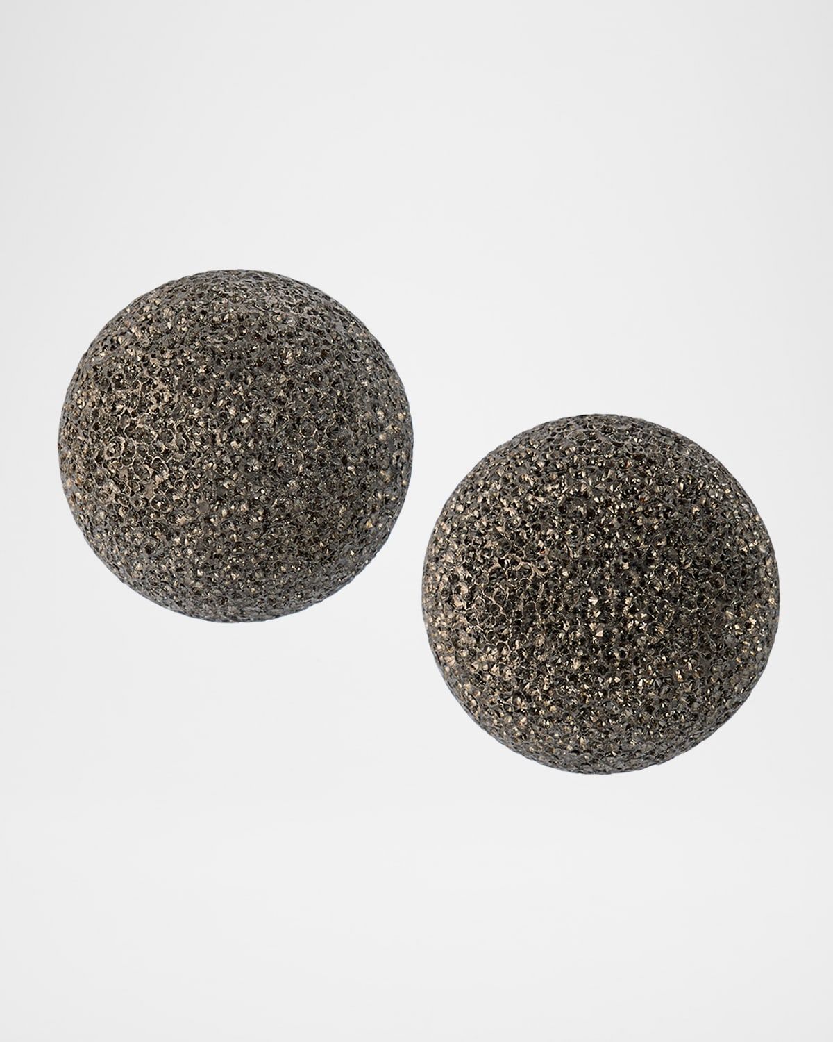 Horn And Sterling Silver Drop Earrings