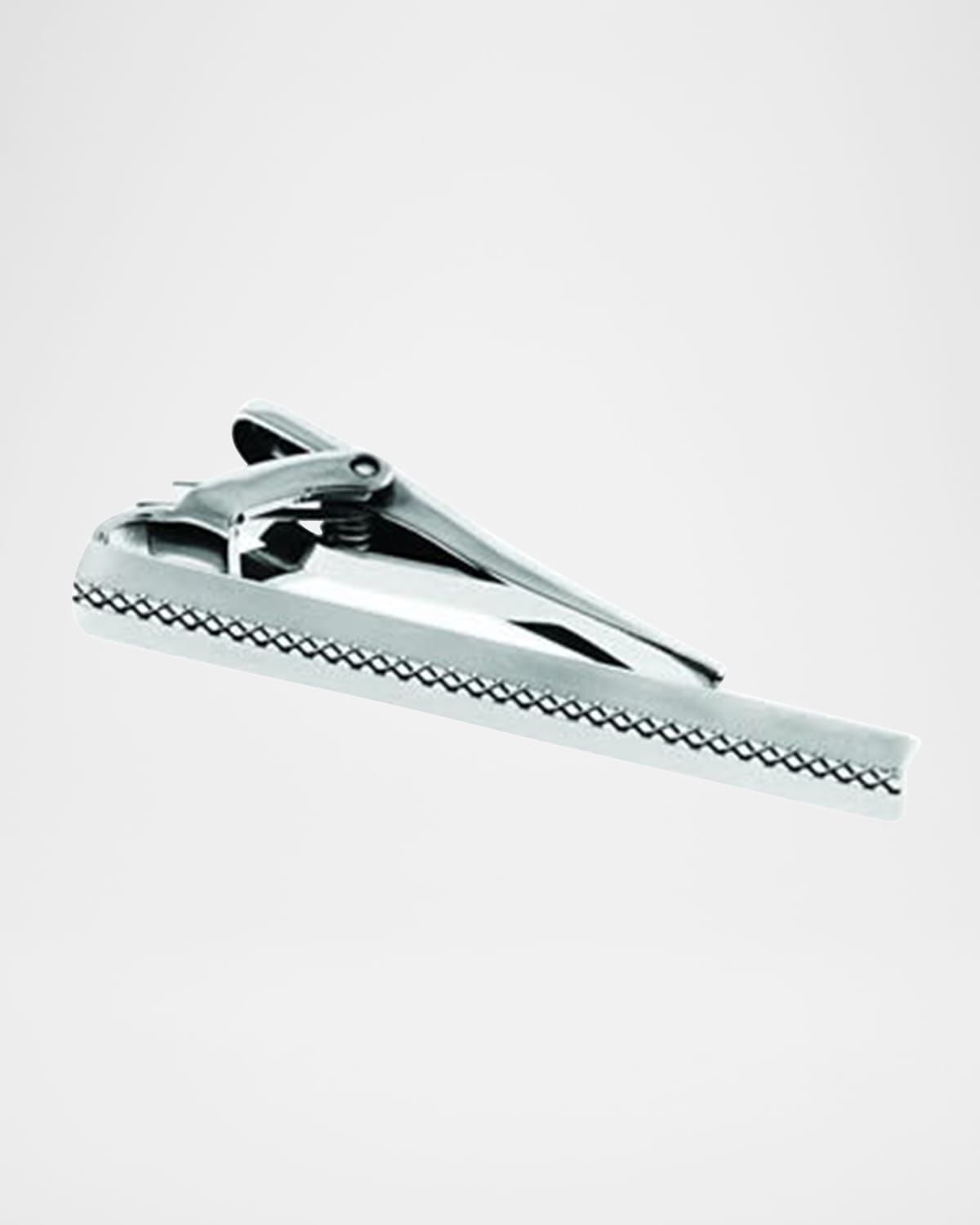 Men & apos;s Palladium-Plated Tie Clip