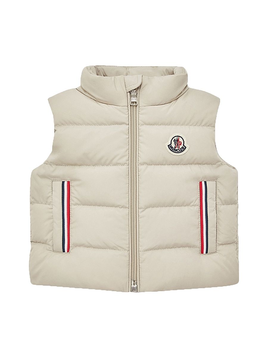 Baby Boy's & Little Boy's Buang Puffer Vest - Light Beige - Size 12 Months