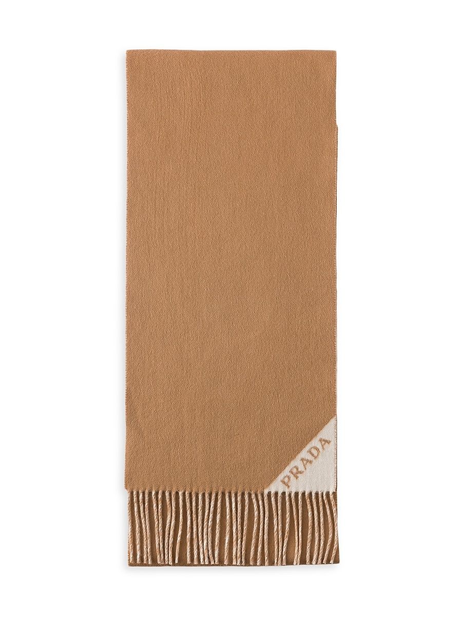Women's Cashmere Scarf - Brown