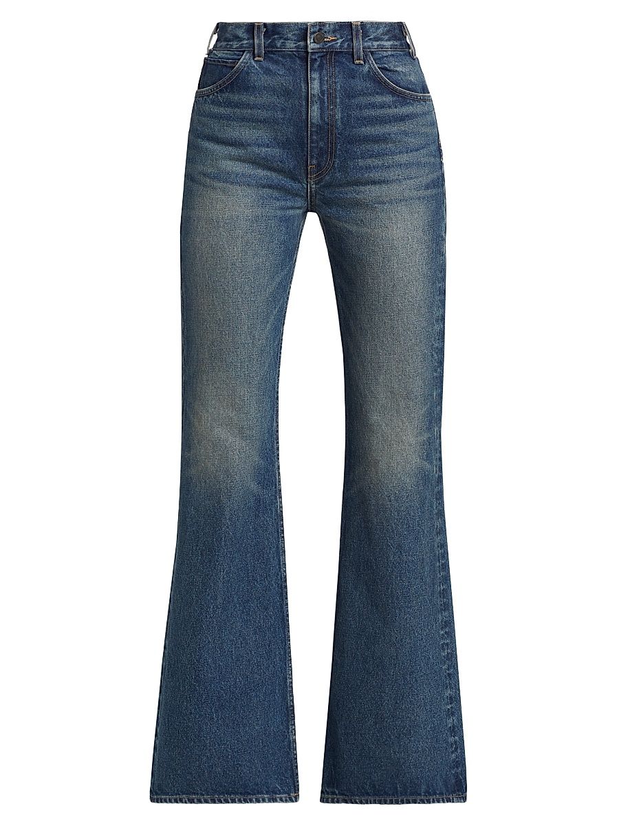 Women's Roe Flared Jeans - Simon Wash - Size 26