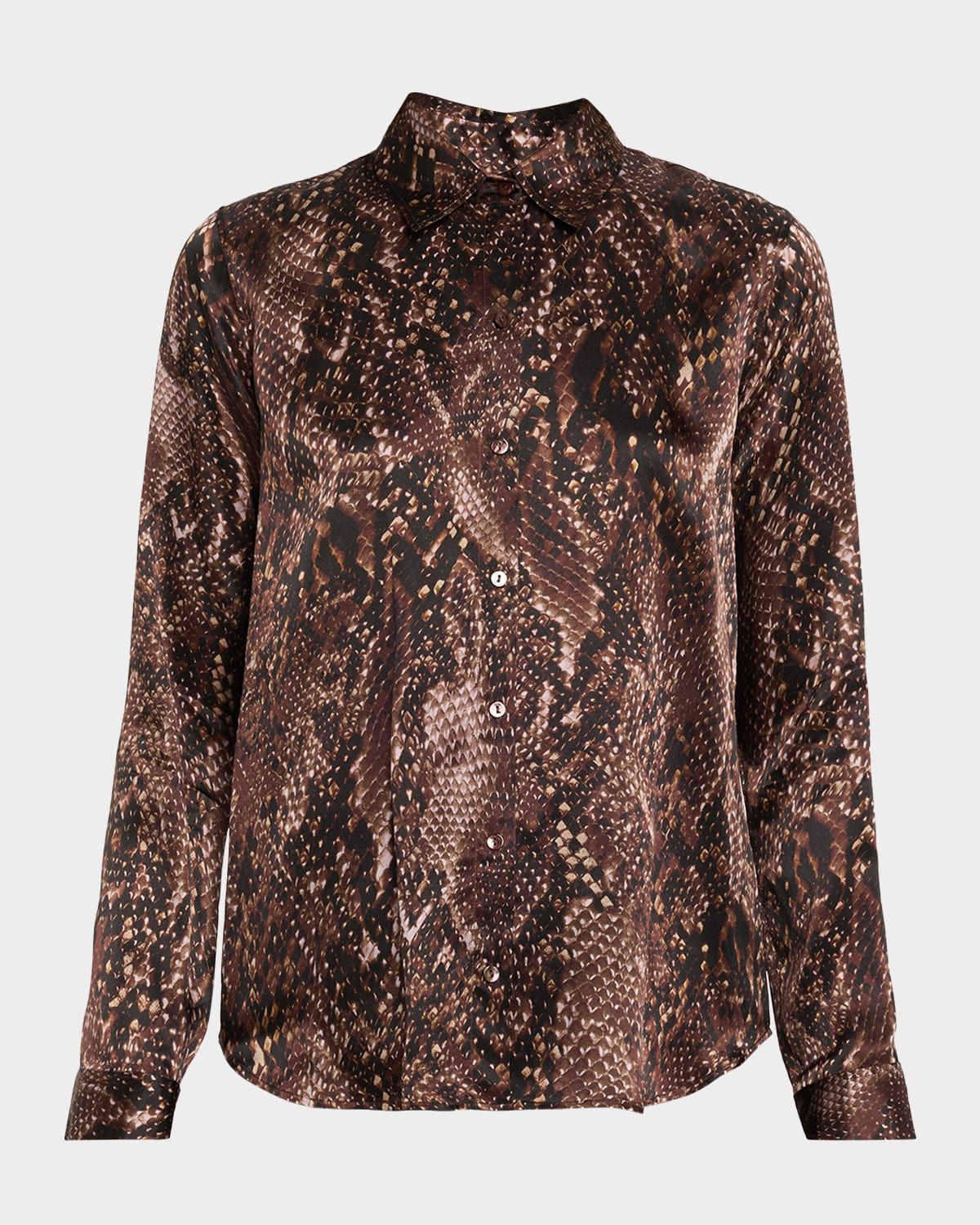 Desert Snake Tyler Silk Blouse