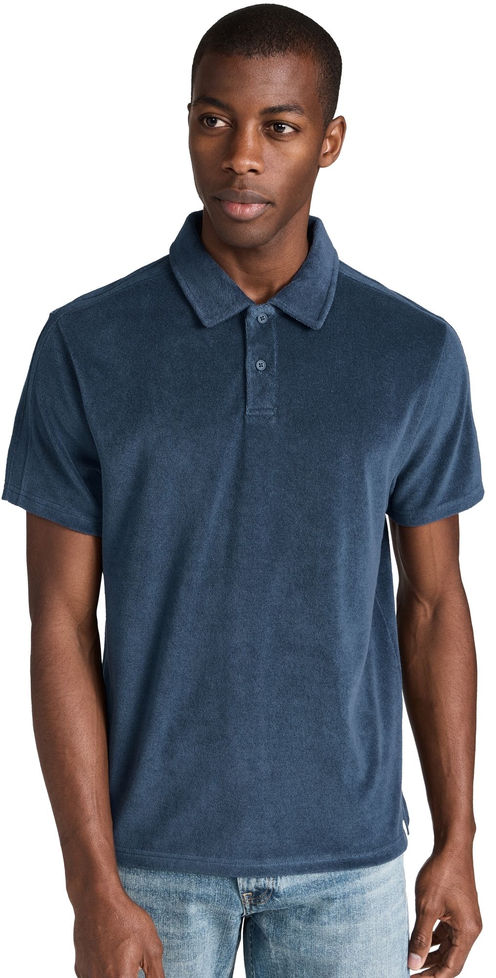 Fair Harbor Ravello Terry Polo Navy XXL