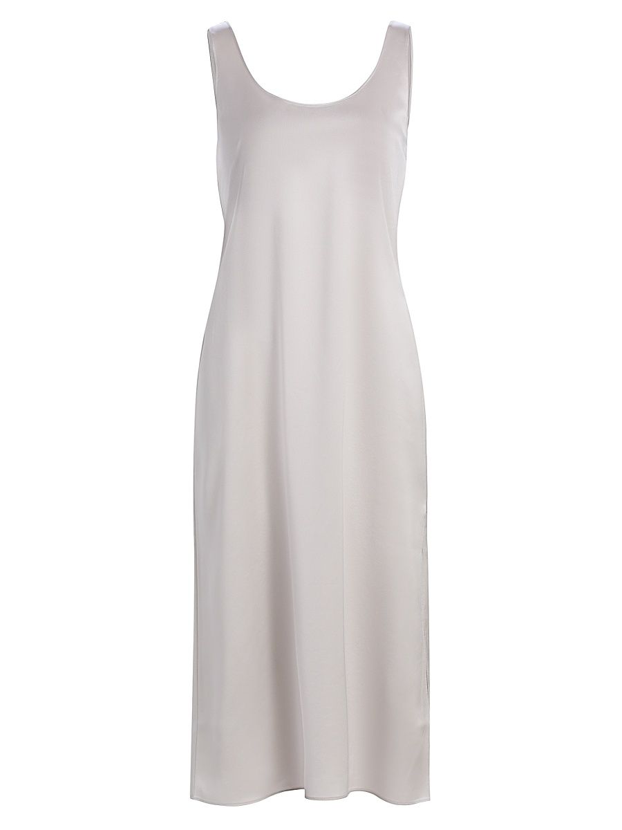 Women's Barb Scoop Midi Dress - Cement - Size XL
