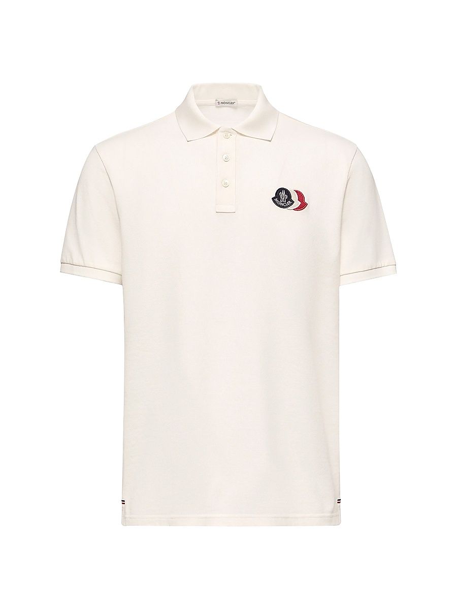 Men's Polo Shirt in Cotton Piquet - White - Size XXXXL
