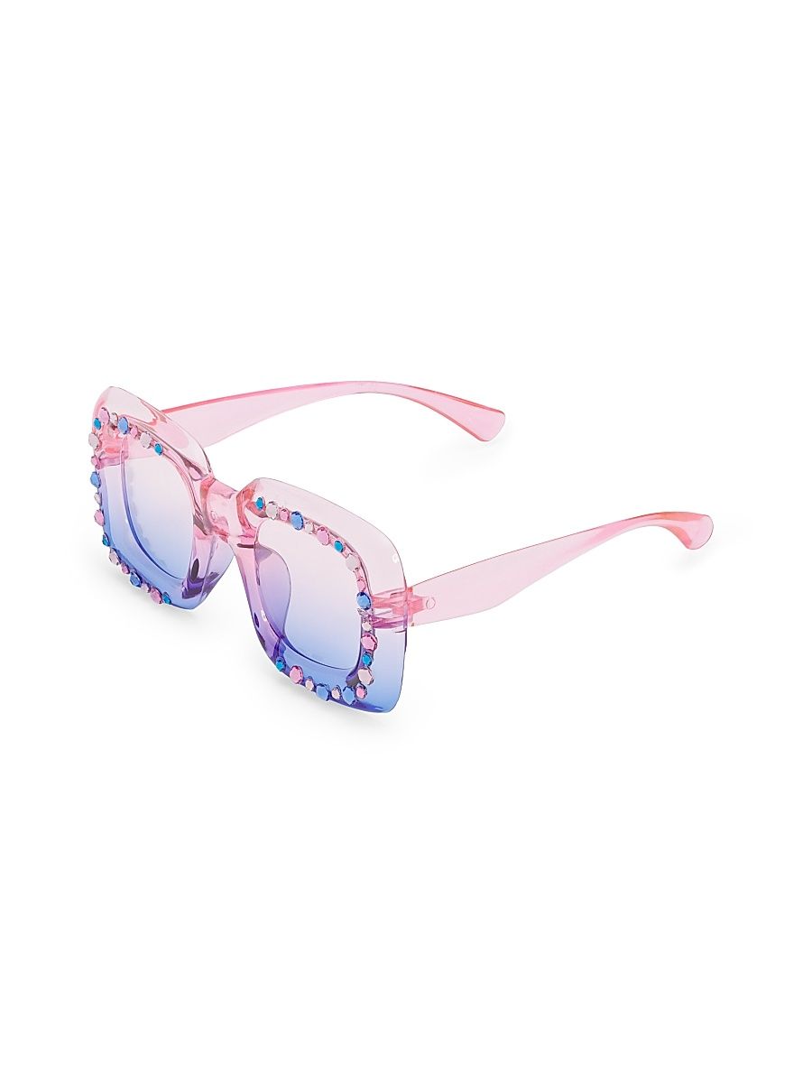 Girl's Crystal Ombre Sunglasses