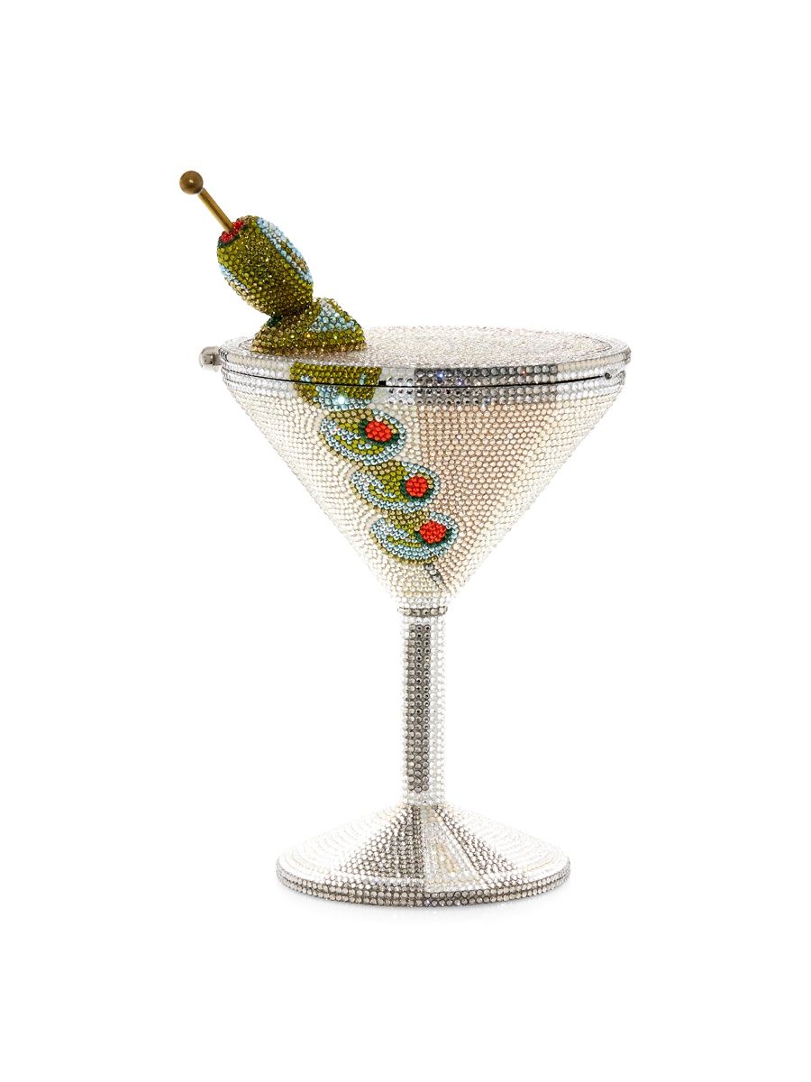 Judith Leiber Couture Women's Martini Crystal Clutch - Silver