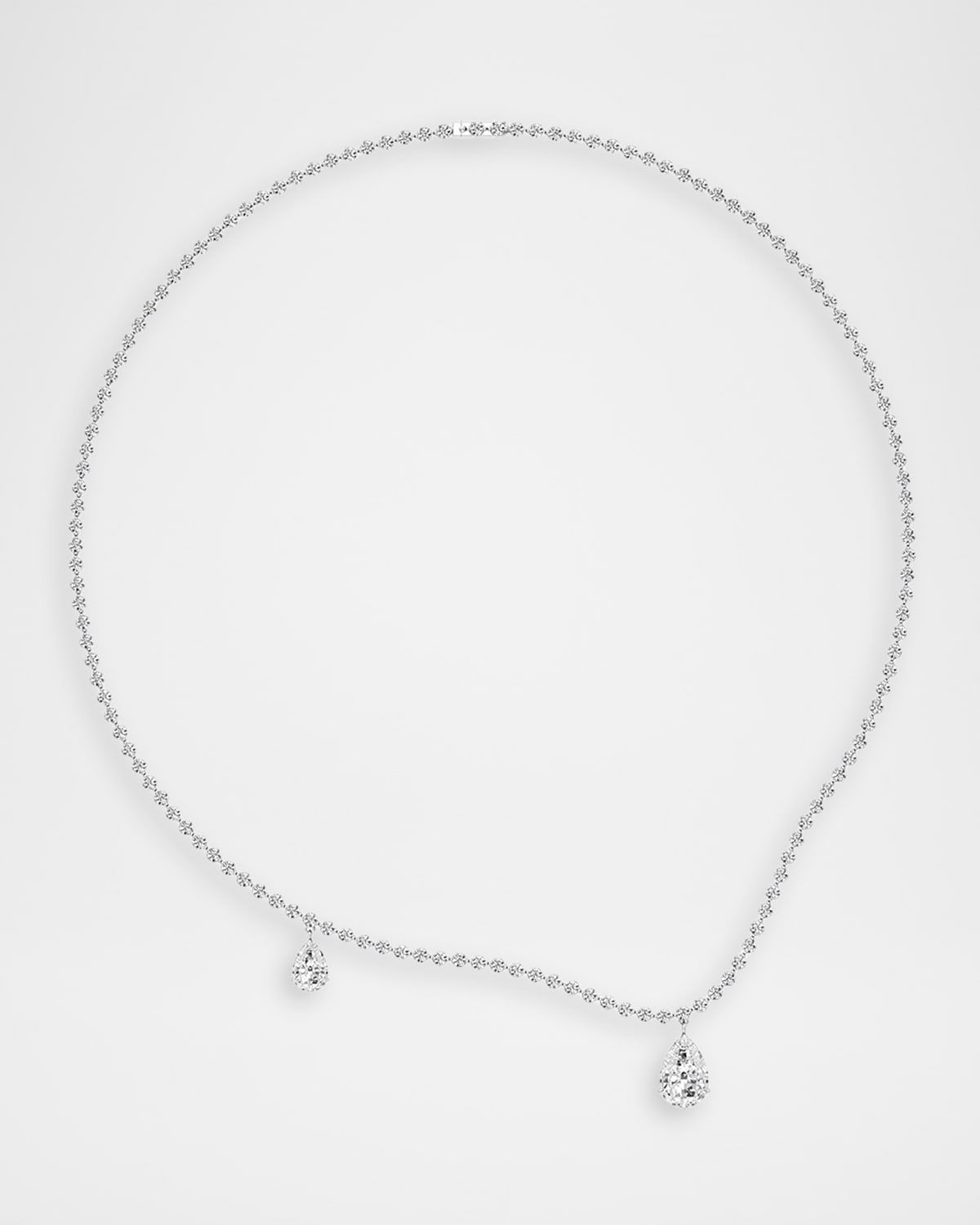 Tear Lab-Grown Diamond Curve Necklace