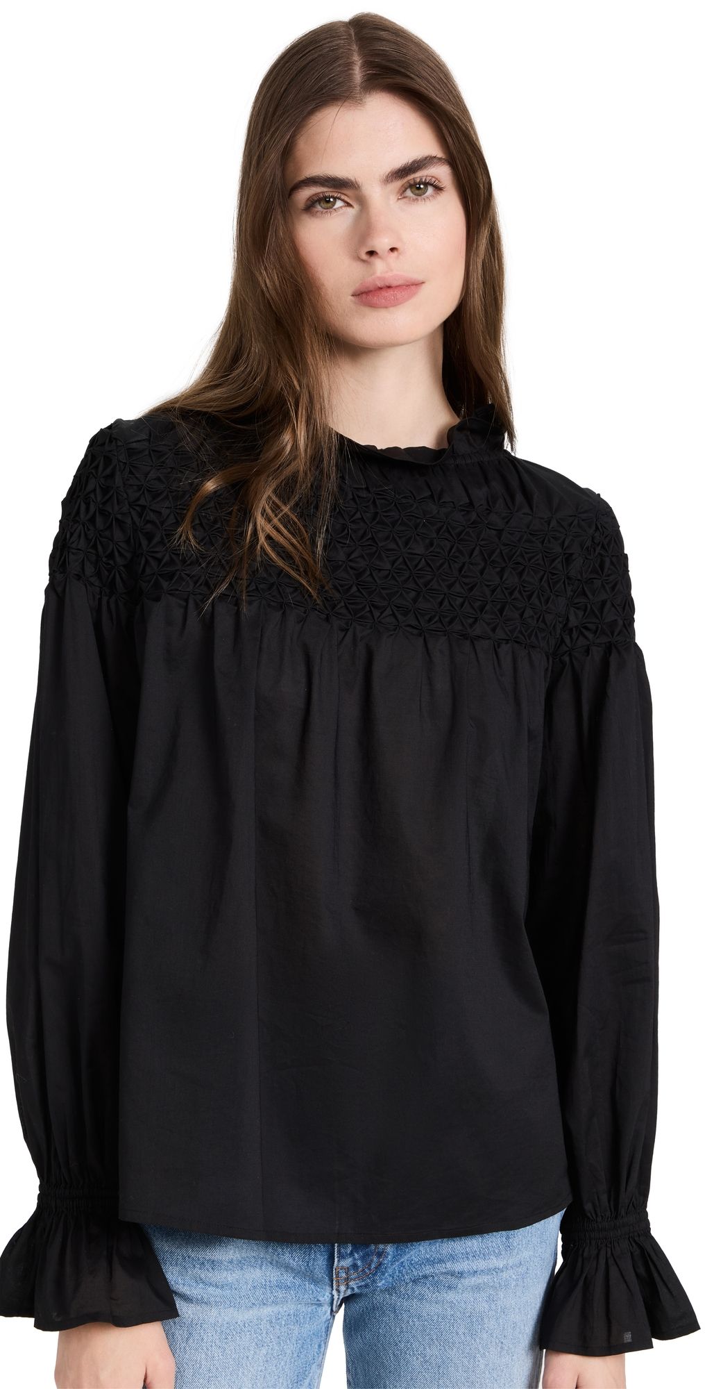 Merlette Majorelle Top Black XS
