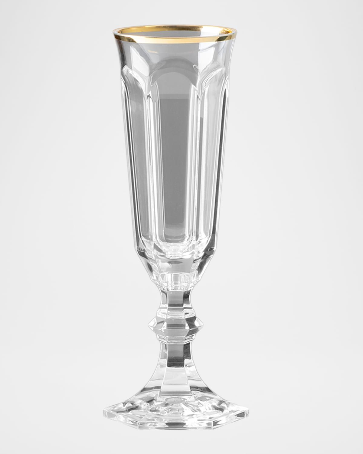 Dolce Vita Gold Thread Flute, 4 oz.