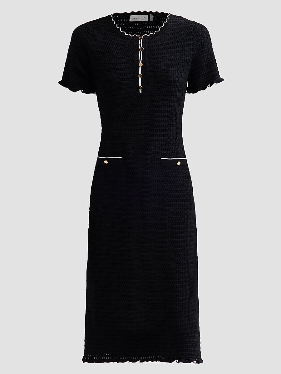 Women's The Easton Sweaterdress - Noir Ivory - Size XL