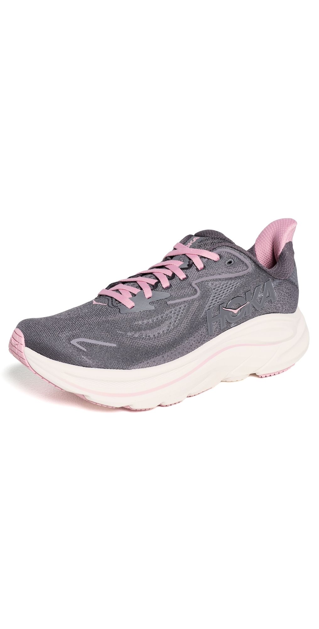 HOKA Clifton 10 Sneakers Galaxy/Dried Rose 8
