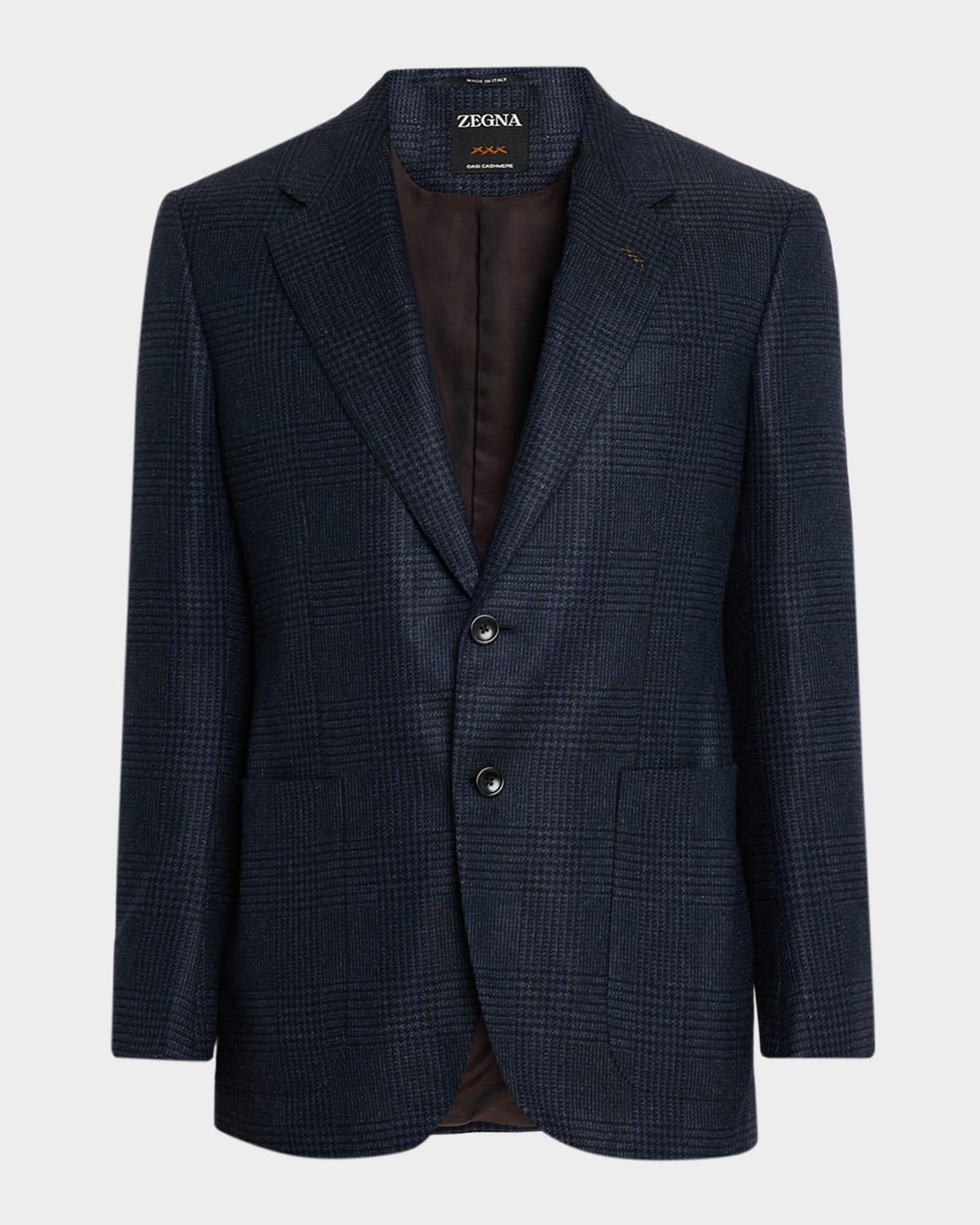 Men & apos;s Oasi Cashmere Tonal Plaid Sport Coat