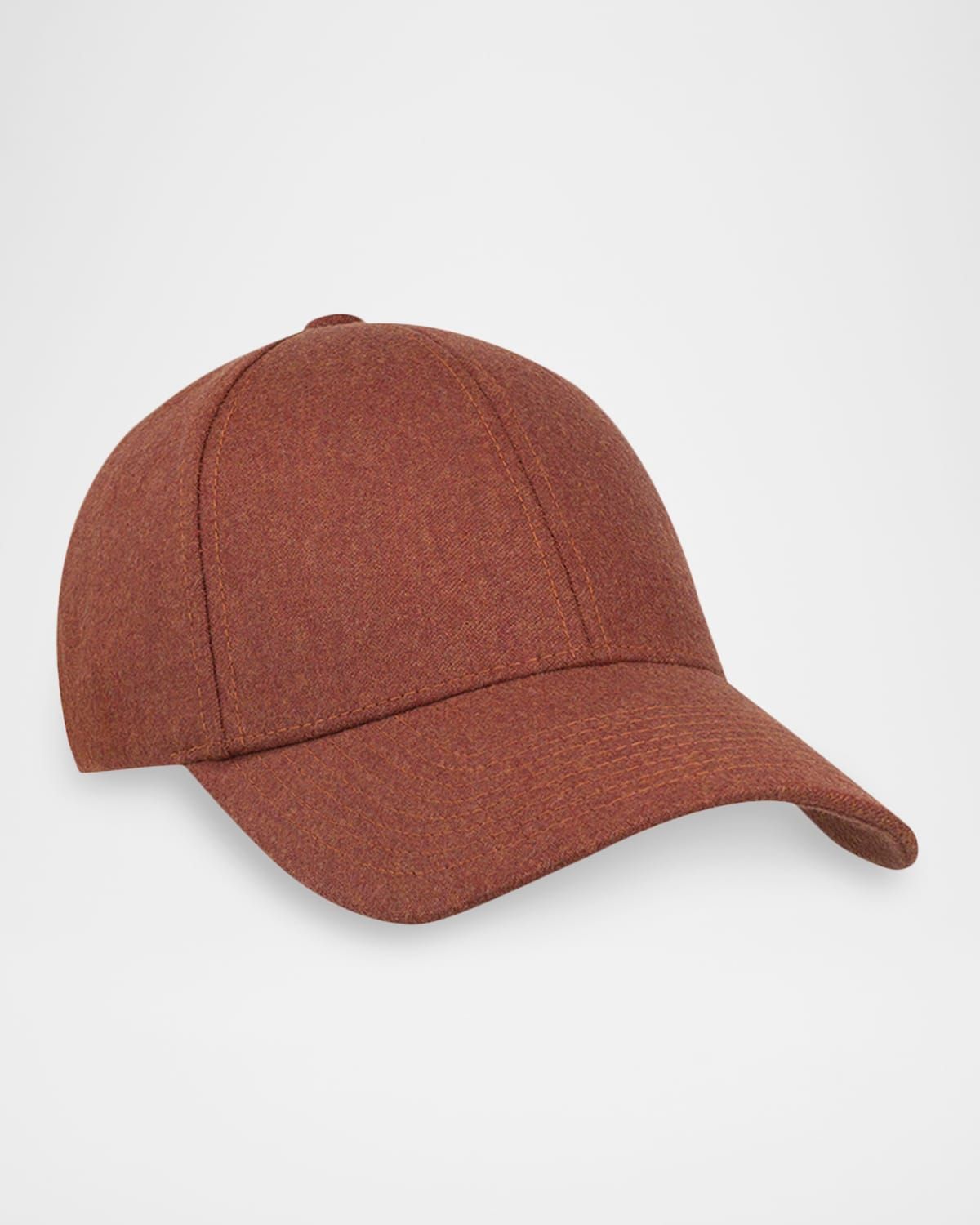 Men & apos;s Virgin Wool Mid Profile 6-Panel Baseball Cap