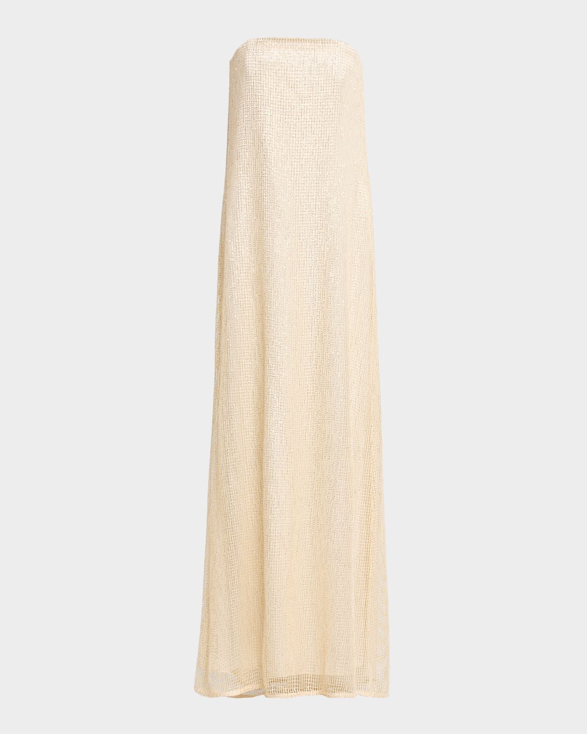Carolyns Embellished Strapless Gown