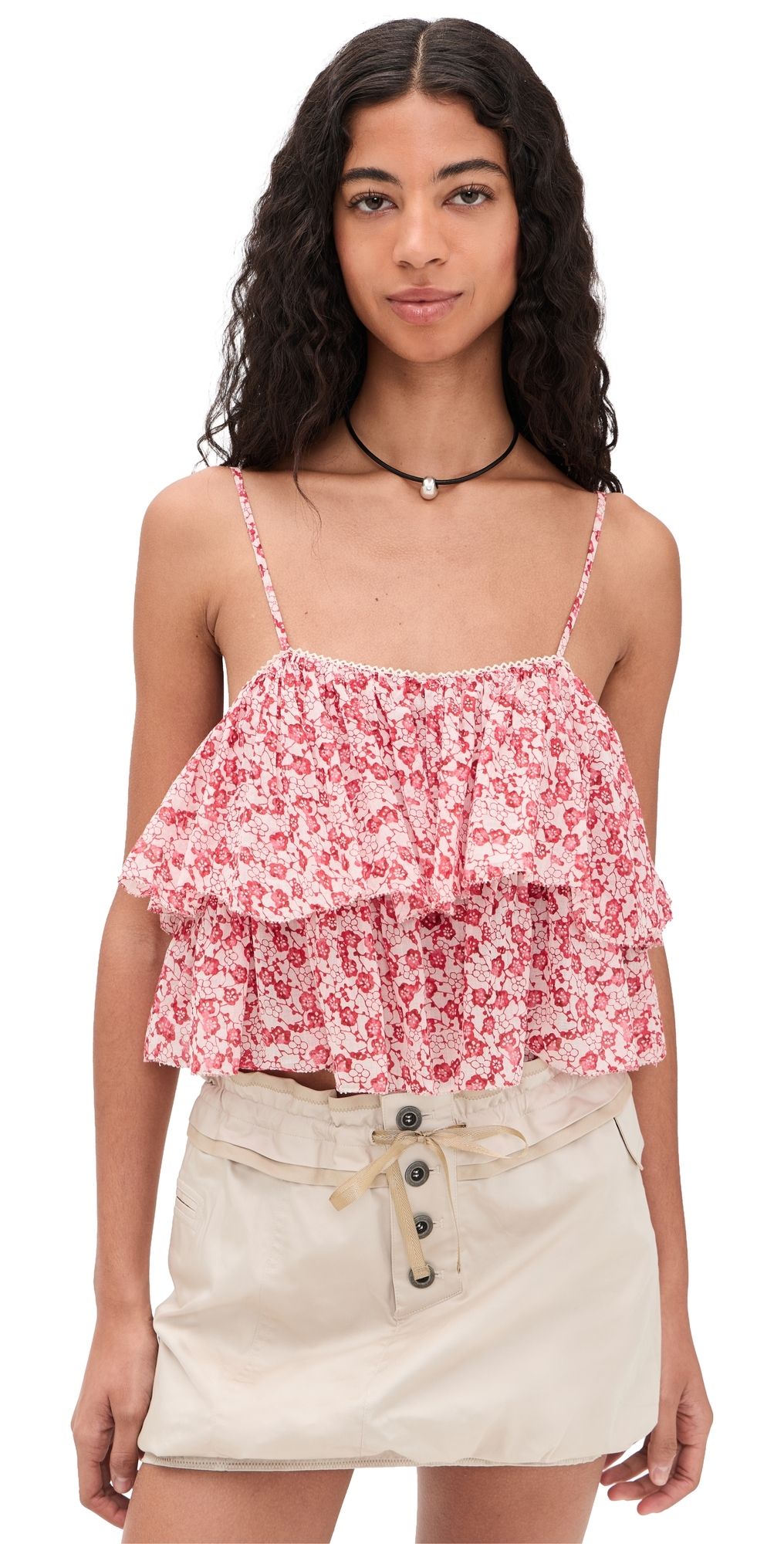 Isabel Marant Étoile Erisa Top Red 34