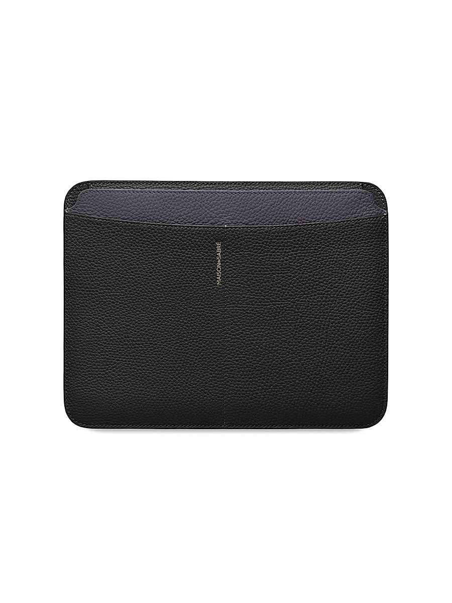 Leather iPad Case (12.9 inches) - Graphite Caviar