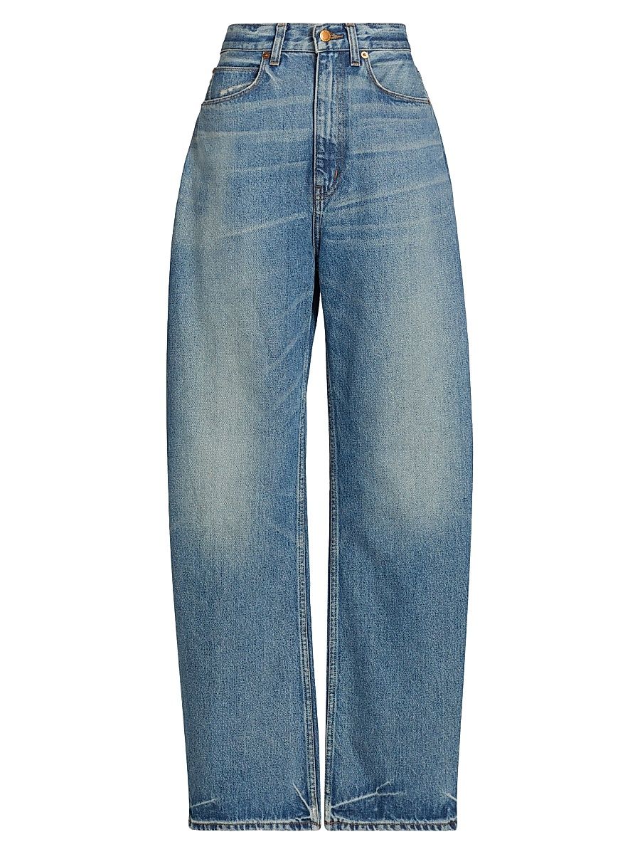 Women's The Fan Tapered Jeans - Borrego Indigo - Size 31