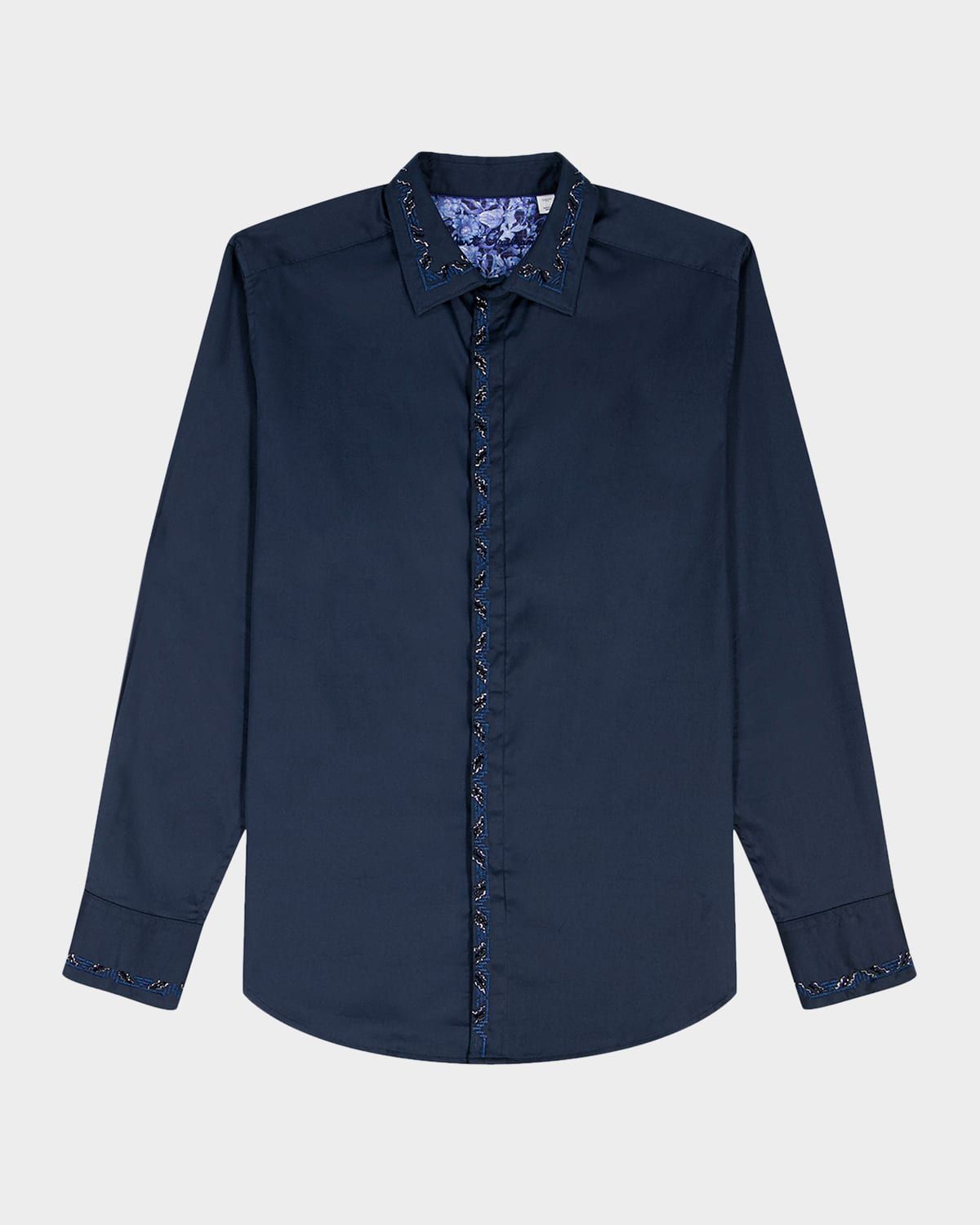 Men & apos;s Wescott Beaded-Trim Button-Down Shirt