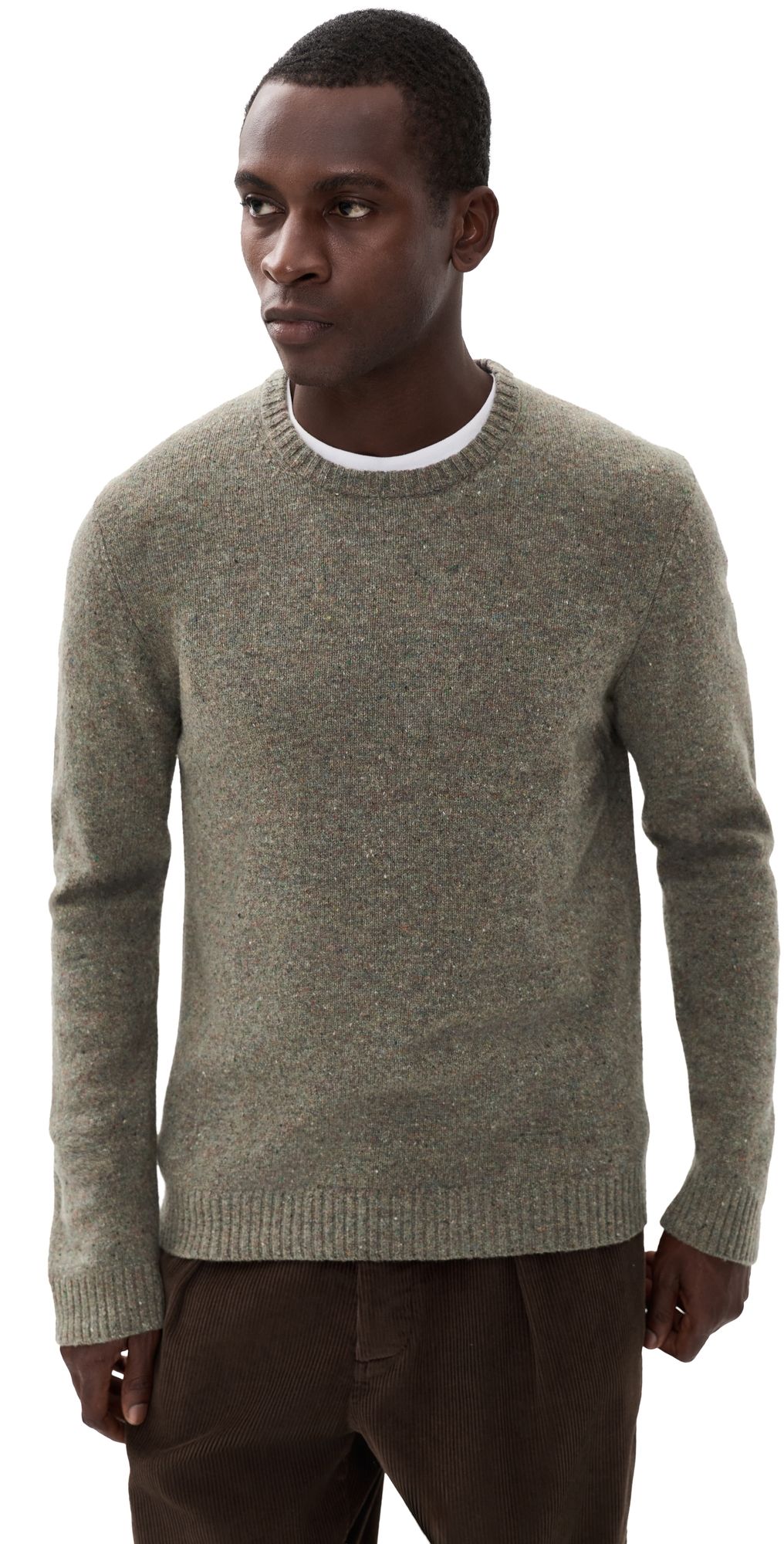 Marine Layer Donegal Crew Sweater Wild Sage L