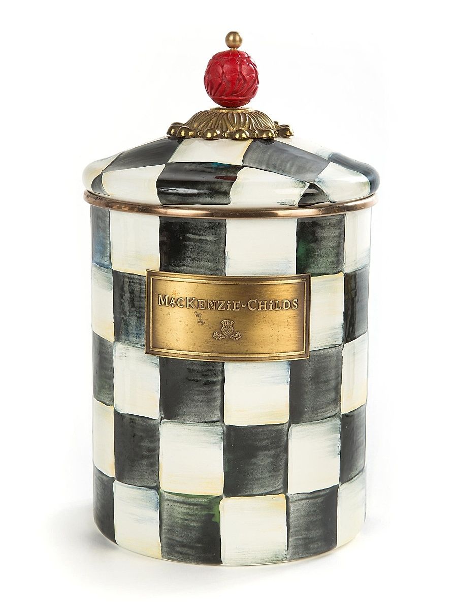 Courtly Check Canister